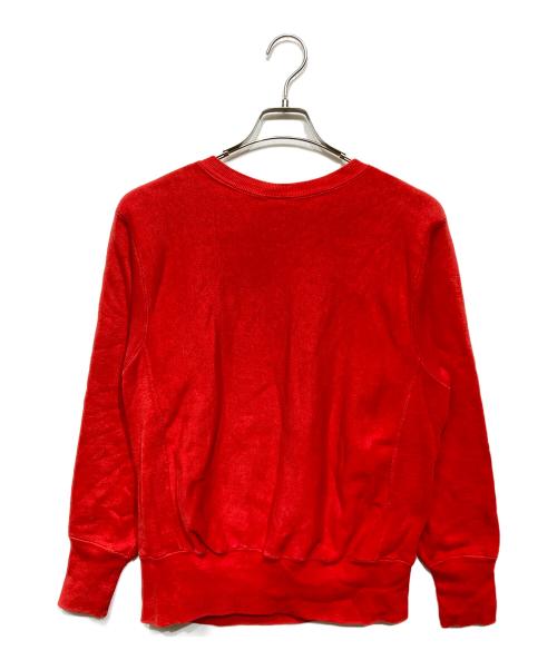 Champion REVERSE WEAVE（チャンピオン リバース ウィーブ）Champion REVERSE WEAVE (チャンピオン リバース ウィーブ) カレッジロゴスウェット レッド サイズ:Sの古着・服飾アイテム