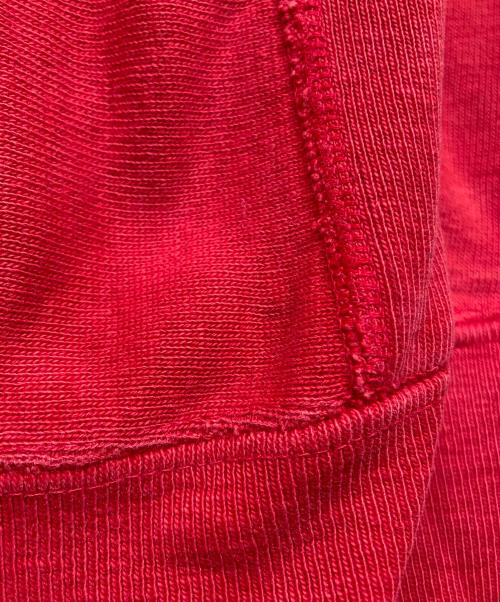 Champion REVERSE WEAVE（チャンピオン リバース ウィーブ）Champion REVERSE WEAVE (チャンピオン リバース ウィーブ) カレッジロゴスウェット レッド サイズ:Sの古着・服飾アイテム
