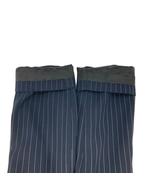 CULLNI（クルニ）CULLNI (クルニ) Double Cloth Slant Belt Tailored Jacket ネイビー サイズ:2の古着・服飾アイテム