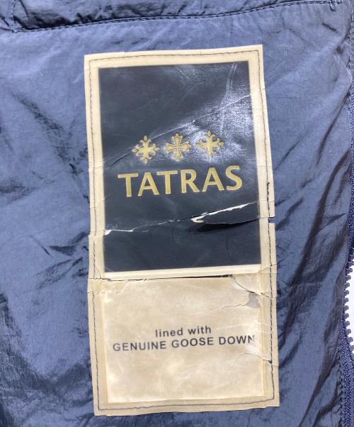 TATRAS（タトラス）TATRAS (タトラス) POLITEAMA ダウンコート ネイビー サイズ:3の古着・服飾アイテム
