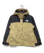 THE NORTH FACEザ ノース フェイス）の古着「マウンテンライトジャケット」｜ベージュ×ブラック