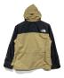 THE NORTH FACE (ザ ノース フェイス) マウンテンライトジャケット ベージュ×ブラック サイズ:M：18000円