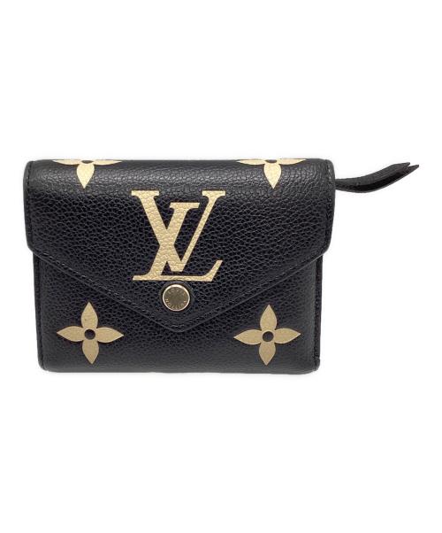 LOUIS VUITTON（ルイ ヴィトン）LOUIS VUITTON (ルイ ヴィトン) 3つ折り財布 ブラックの古着・服飾アイテム