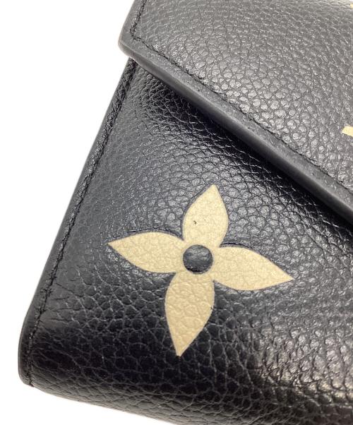 LOUIS VUITTON（ルイ ヴィトン）LOUIS VUITTON (ルイ ヴィトン) 3つ折り財布 ブラックの古着・服飾アイテム