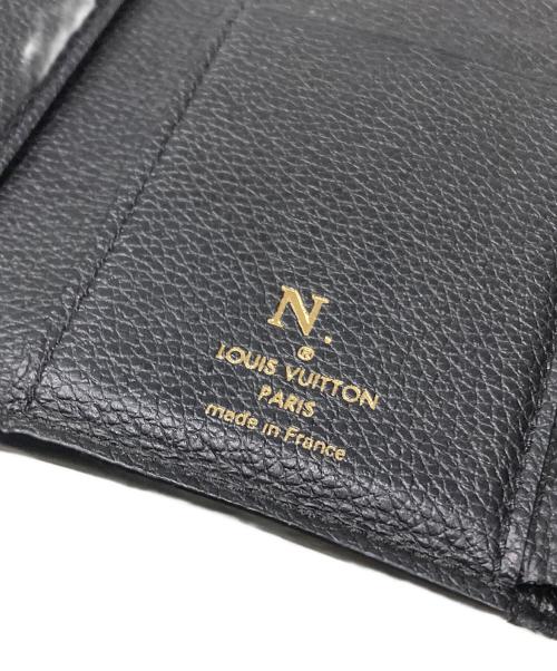 LOUIS VUITTON（ルイ ヴィトン）LOUIS VUITTON (ルイ ヴィトン) 3つ折り財布 ブラックの古着・服飾アイテム