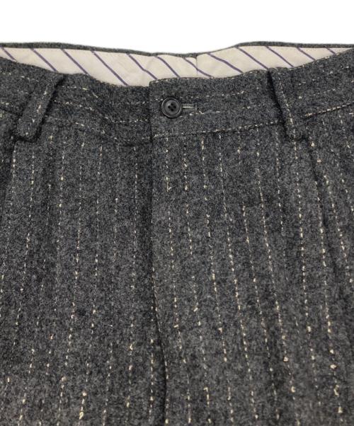 ISSEY MIYAKE MEN（イッセイミヤケメン）ISSEY MIYAKE MEN (イッセイミヤケメン) 2タックウールパンツ　ME79-FF116 グレー サイズ:Mの古着・服飾アイテム