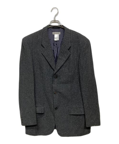 ISSEY MIYAKE MEN（イッセイミヤケメン）ISSEY MIYAKE MEN (イッセイミヤケメン) ウールテーラードジャケット　ME79-FD113 グレー サイズ:XLの古着・服飾アイテム