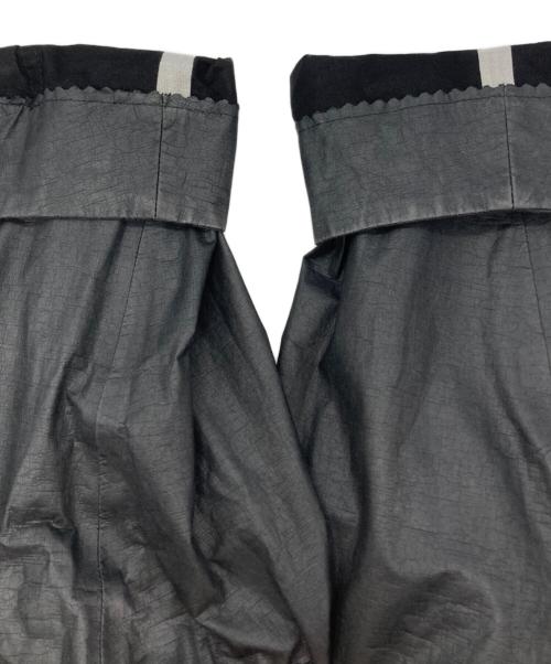 ISSEY MIYAKE MEN（イッセイミヤケメン）ISSEY MIYAKE MEN (イッセイミヤケメン) コーティング加工比翼コート　ME31FA054 ブラック サイズ:4の古着・服飾アイテム