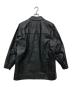 ISSEY MIYAKE MEN (イッセイミヤケメン) コーティング加工比翼コート　ME31FA054 ブラック サイズ:4：40000円