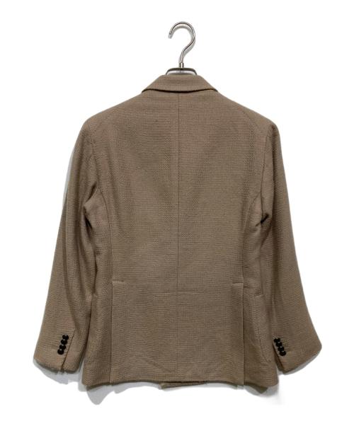 LARDINI（ラルディーニ）LARDINI (ラルディーニ) MONTECARLO ウールアルパカダブルジャケット　1SMC20K-G5UIG001 A207 ベージュ サイズ:42/7の古着・服飾アイテム