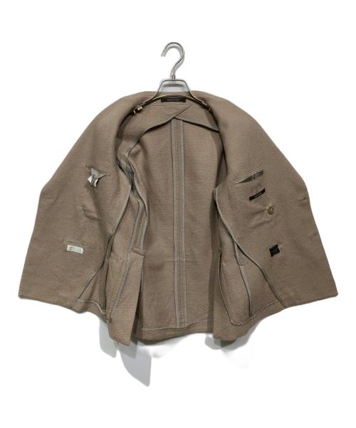 LARDINI（ラルディーニ）LARDINI (ラルディーニ) MONTECARLO ウールアルパカダブルジャケット　1SMC20K-G5UIG001 A207 ベージュ サイズ:42/7の古着・服飾アイテム