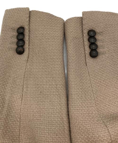 LARDINI（ラルディーニ）LARDINI (ラルディーニ) MONTECARLO ウールアルパカダブルジャケット　1SMC20K-G5UIG001 A207 ベージュ サイズ:42/7の古着・服飾アイテム
