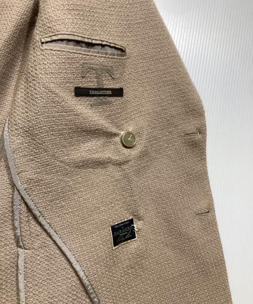 LARDINI（ラルディーニ）LARDINI (ラルディーニ) MONTECARLO ウールアルパカダブルジャケット　1SMC20K-G5UIG001 A207 ベージュ サイズ:42/7の古着・服飾アイテム