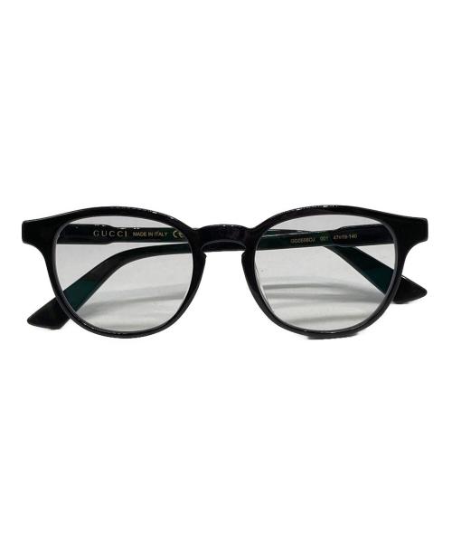 GUCCI（グッチ）GUCCI (グッチ) 眼鏡 ブラック サイズ:SIZE 47□19-140の古着・服飾アイテム