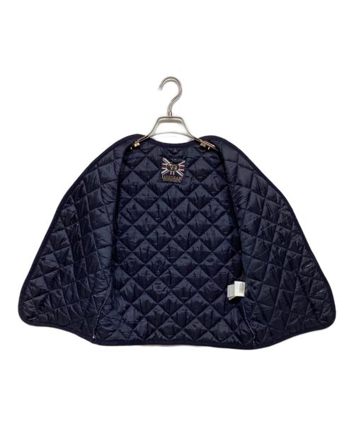 LAVENHAM（ラベンハム）LAVENHAM (ラベンハム) キルティングベスト　LVH-18-BP ネイビー サイズ:Sの古着・服飾アイテム