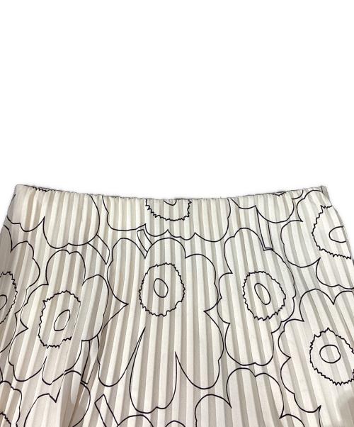 marimekko（マリメッコ）marimekko (マリメッコ) クラシックプリーツスカート ベージュ サイズ:Mの古着・服飾アイテム
