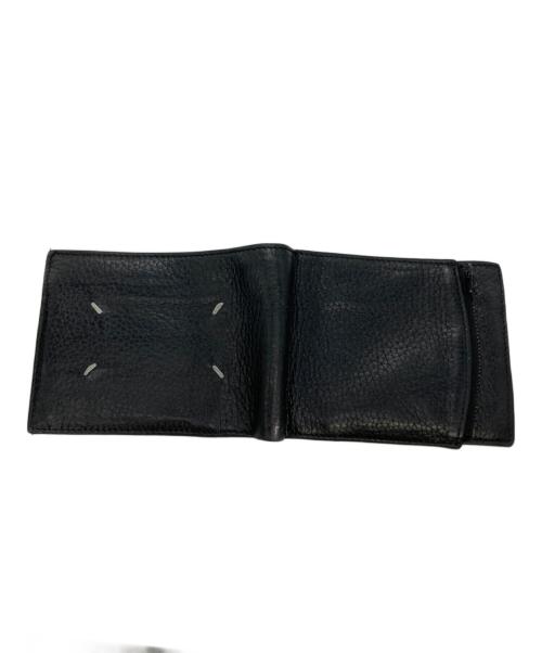 Maison Margiela（メゾンマルジェラ）Maison Margiela (メゾンマルジェラ) 4ステッチ 2つ折り財布 ブラックの古着・服飾アイテム