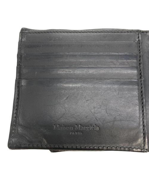 Maison Margiela（メゾンマルジェラ）Maison Margiela (メゾンマルジェラ) 4ステッチ 2つ折り財布 ブラックの古着・服飾アイテム