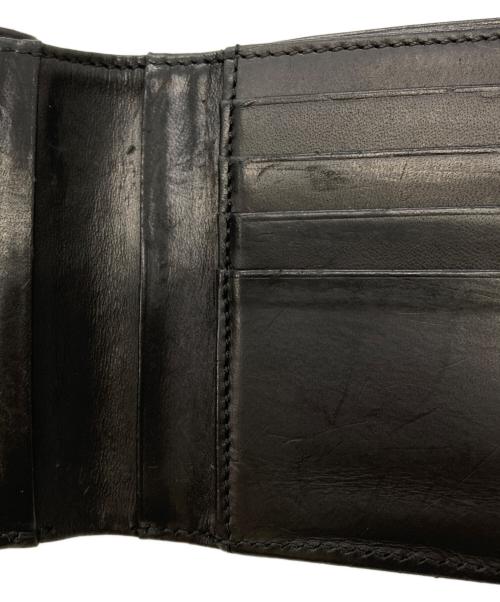 Maison Margiela（メゾンマルジェラ）Maison Margiela (メゾンマルジェラ) 4ステッチ 2つ折り財布 ブラックの古着・服飾アイテム