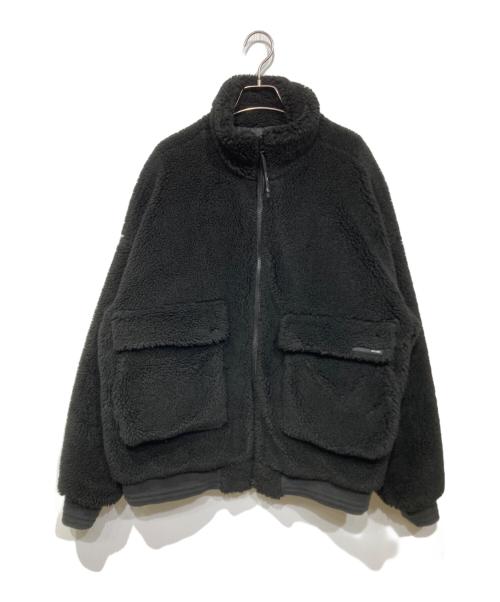 DELUXE（デラックス）DELUXE (デラックス) ボアブルゾン ブラック サイズ:Mの古着・服飾アイテム