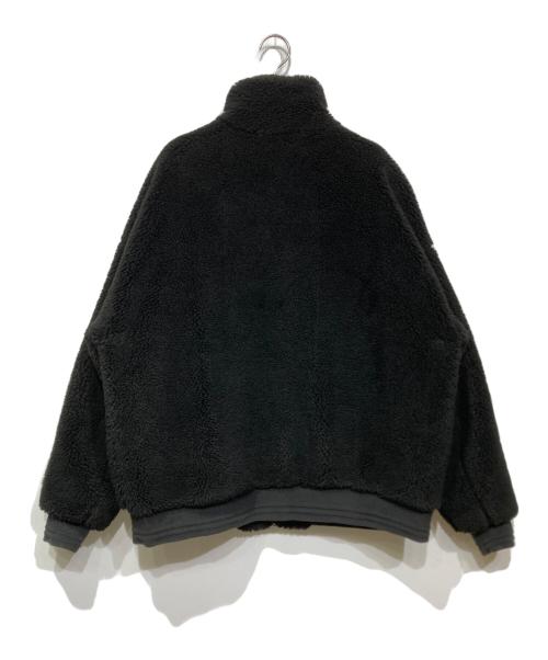 DELUXE（デラックス）DELUXE (デラックス) ボアブルゾン ブラック サイズ:Mの古着・服飾アイテム