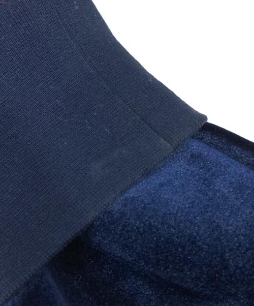 Y-3（ワイスリー）Y-3 (ワイスリー) U SQUARE VELVET SPACER FULL-ZIP HOODIE（ユー スクエア ベルベット スペーサー フルジップ フーディー） ネイビー サイズ: Sの古着・服飾アイテム