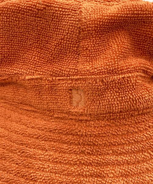HERMES（エルメス）HERMES (エルメス) パイルハット オレンジ サイズ:56の古着・服飾アイテム