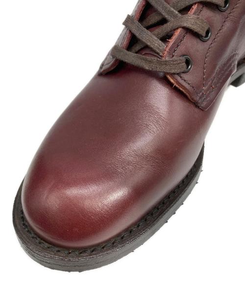 RED WING（レッドウィング）RED WING (レッドウィング) ベックマン フラットボックス ワークブーツ ブラックチェリー サイズ:26.5の古着・服飾アイテム