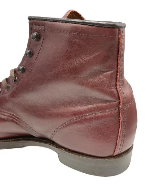 RED WING（レッドウィング）RED WING (レッドウィング) ベックマン フラットボックス ワークブーツ ブラックチェリー サイズ:26.5の古着・服飾アイテム