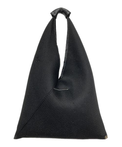 MM6 Maison Margiela（エムエムシックスメゾンマルジェラ）MM6 Maison Margiela (エムエムシックスメゾンマルジェラ) ジャパニーズ メッシュハンドバッグ ブラックの古着・服飾アイテム