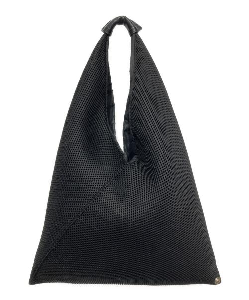 MM6 Maison Margiela（エムエムシックスメゾンマルジェラ）MM6 Maison Margiela (エムエムシックスメゾンマルジェラ) ジャパニーズ メッシュハンドバッグ ブラックの古着・服飾アイテム