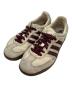 adidas（アディダス）の古着「サンバOG ローカットスニーカー」｜ベージュ×レッド