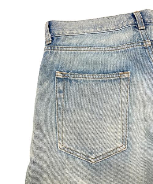 Saint Laurent Paris（サンローランパリ）Saint Laurent Paris (サンローランパリ) ダメージ加工デニムパンツ インディゴ サイズ:30の古着・服飾アイテム