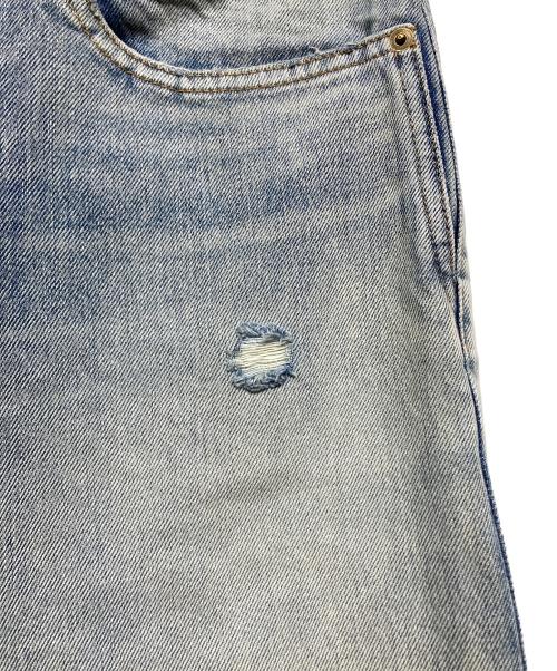 Saint Laurent Paris（サンローランパリ）Saint Laurent Paris (サンローランパリ) ダメージ加工デニムパンツ インディゴ サイズ:30の古着・服飾アイテム