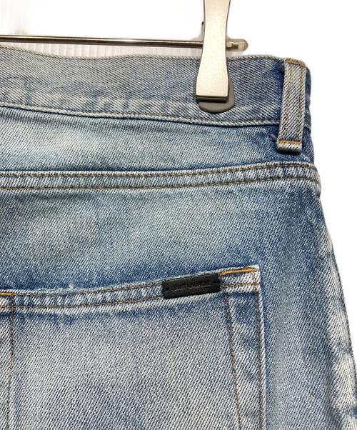 Saint Laurent Paris（サンローランパリ）Saint Laurent Paris (サンローランパリ) ダメージ加工デニムパンツ インディゴ サイズ:30の古着・服飾アイテム