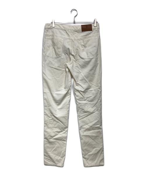 BRUNELLO CUCINELLI（ブルネロクチネリ）BRUNELLO CUCINELLI (ブルネロクチネリ) コーデュロイパンツ　01886120540 ホワイト サイズ:48の古着・服飾アイテム