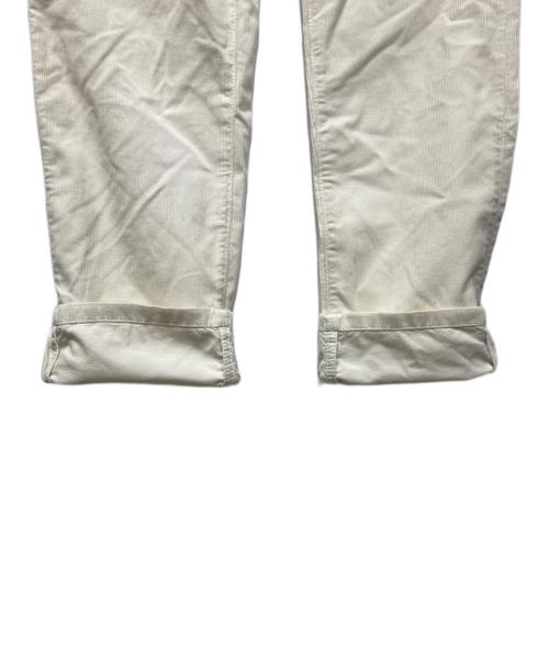 BRUNELLO CUCINELLI（ブルネロクチネリ）BRUNELLO CUCINELLI (ブルネロクチネリ) コーデュロイパンツ　01886120540 ホワイト サイズ:48の古着・服飾アイテム