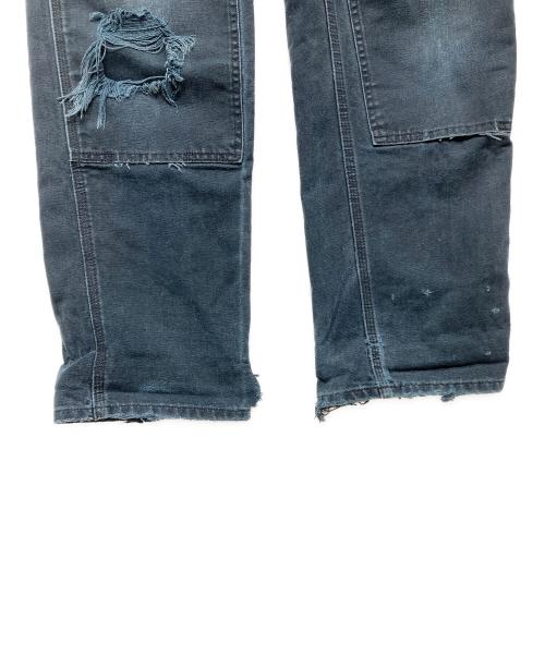 CarHartt（カーハート）CarHartt (カーハート) ダブルニーペインターパンツ B01 BLK グレー サイズ:W32×L34の古着・服飾アイテム