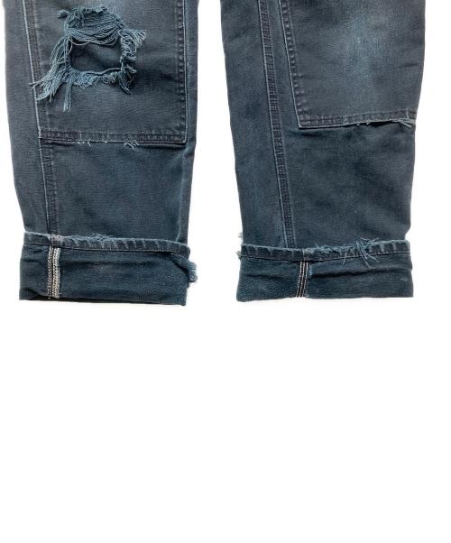 CarHartt（カーハート）CarHartt (カーハート) ダブルニーペインターパンツ B01 BLK グレー サイズ:W32×L34の古着・服飾アイテム