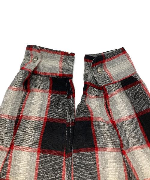 TOWN CRAFT（タウンクラフト）TOWN CRAFT (タウンクラフト) チェックシャツ レッド×ブラック サイズ:Lの古着・服飾アイテム