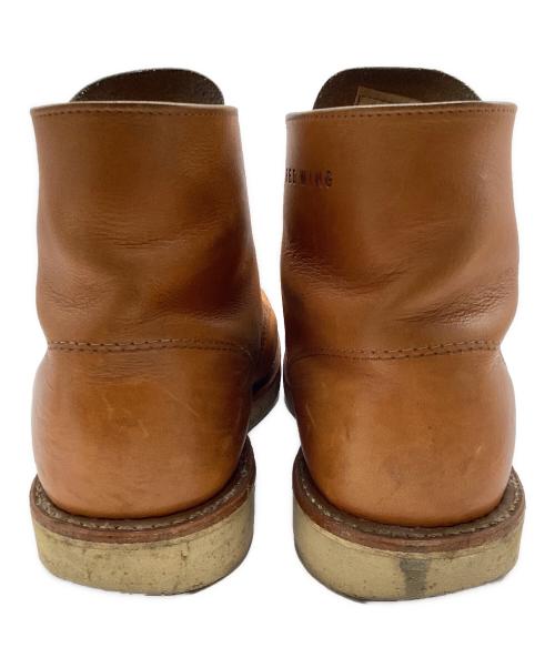 RED WING（レッドウィング）RED WING (レッドウィング) プレーントゥブーツ ブラウン サイズ:7 1/2の古着・服飾アイテム
