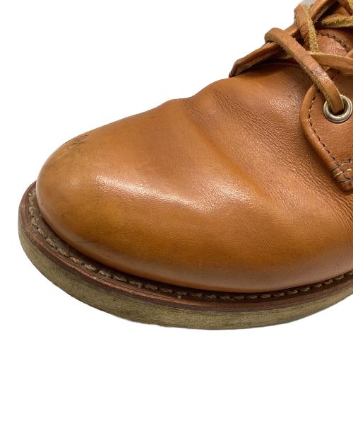 RED WING（レッドウィング）RED WING (レッドウィング) プレーントゥブーツ ブラウン サイズ:7 1/2の古着・服飾アイテム