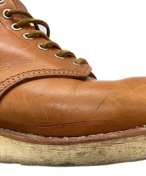 RED WING（レッドウィング）RED WING (レッドウィング) プレーントゥブーツ ブラウン サイズ:7 1/2の古着・服飾アイテム