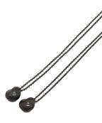 TIFFANY & Co.ティファニー アンド コー）の古着「ダブルペアネックレス」｜シルバー