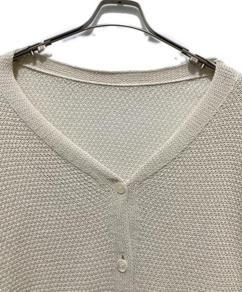 FRAMeWORK（フレームワーク）FRAMeWORK (フレームワーク) カノコ2WAY Back開きカーディガン ベージュ サイズ:Freeの古着・服飾アイテム