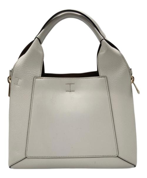 FURLA（フルラ）FURLA (フルラ) GILDA M TOTE バッグ / ２WAY BAG / ショルダーバッグ/ トートバッグ ホワイトの古着・服飾アイテム