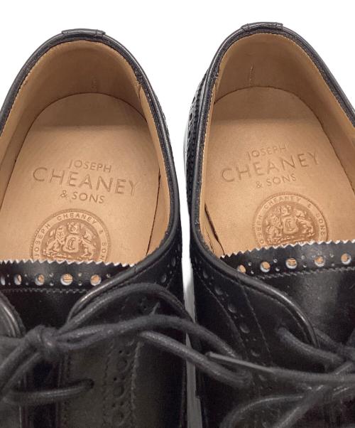 CHEANEY（チーニー）CHEANEY (チーニー) ARTHUR Ⅲ CALF ウィングチップシューズ ブラック サイズ:7 1/2の古着・服飾アイテム