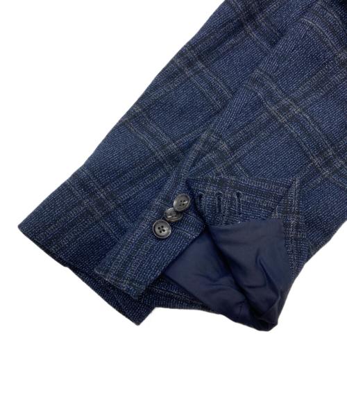 SUIT SELECT（スーツセレクト）SUIT SELECT (スーツセレクト) ウールブレンド2釦シングルジャケット ネイビー サイズ:A5の古着・服飾アイテム