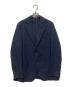 SUIT SELECT（スーツセレクト）の古着「ウールブレンド2釦シングルジャケット」｜ネイビー