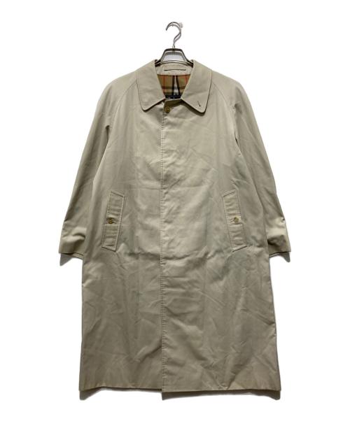 Burberry's（バーバリー）Burberry's (バーバリーズ) 裏ノヴァチェックステンカラーコート ベージュ サイズ:Sの古着・服飾アイテム